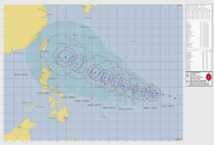 Alerta máxima en Guam: el tifón Champi alcanzó categoría 4 y amenaza con vientos destructivos e inundaciones