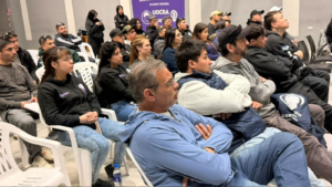 UOCRA capacitó en Caleta Olivia sobre seguridad laboral e inclusión de mujeres en la construcción